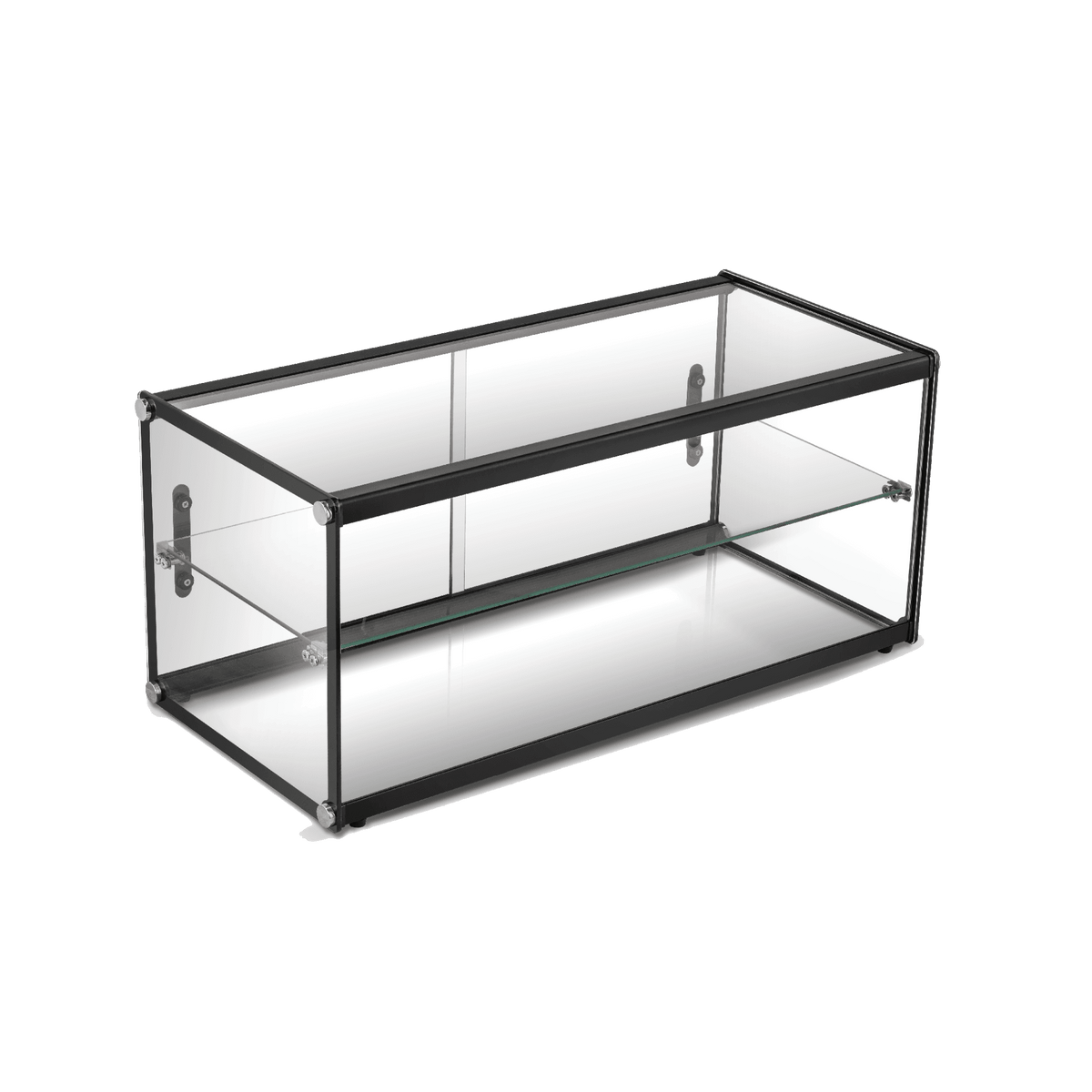 Life Exquisite Display Exquisite CD90 Two Tier Glass Cake Display 90L – Thermal Core