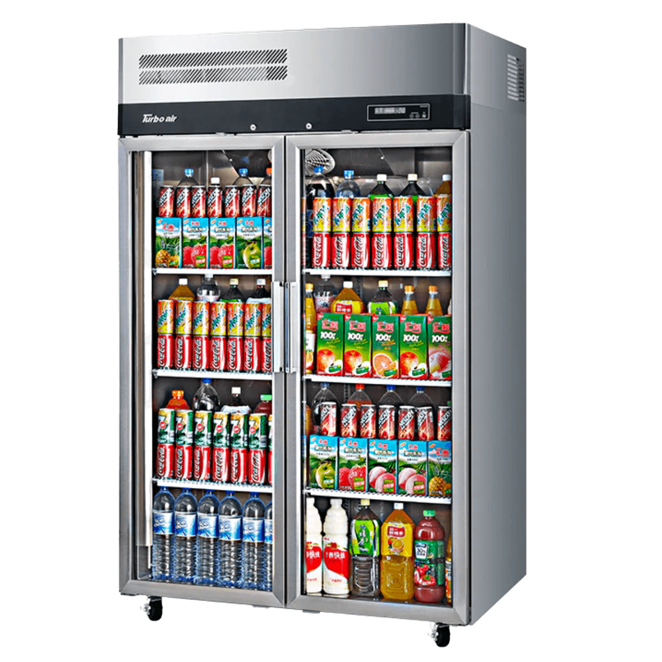 Turbo Air KF45-2G-N - 2 Glass doors Upright Freezer